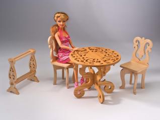 Making Fretwork Doll Furniture