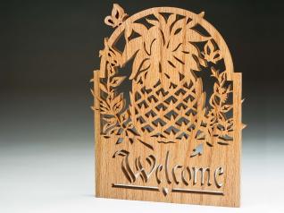 Pineapple Welcome Sign