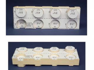 A simple project, this gauge will tell you at a glance what angle to set your table at.