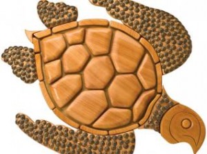 Artist uses hardware items and other items to embellish her work