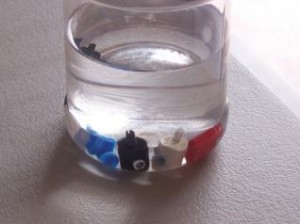 Store spray-can nozzles in a jar of thinner for a supply of clean nozzles that are ready to apply a perfect finish.