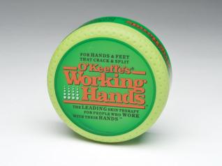 O'Keefe's Working Hands heals dry hands and lets you keep a grip on your tools.