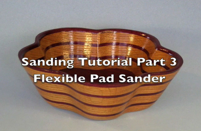 Sanding Scroll Saw Bowls Part 3