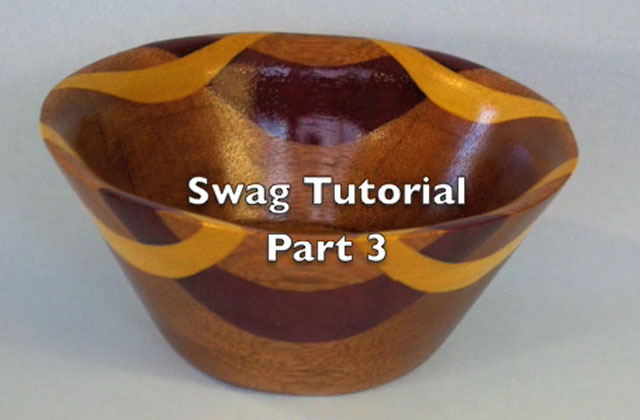 Making a swag bowl on a scroll saw Part 3