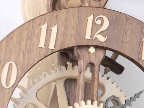 Wooden Gear Clock