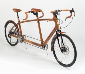 Jay and his son took a tandem bicycle on a cross-country camping trip.