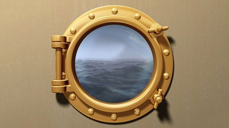 Porthole Picture Frame