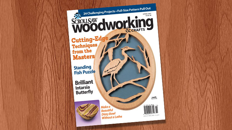 Scroll Saw Woodworking & Crafts Spring 2025 (Issue #98)